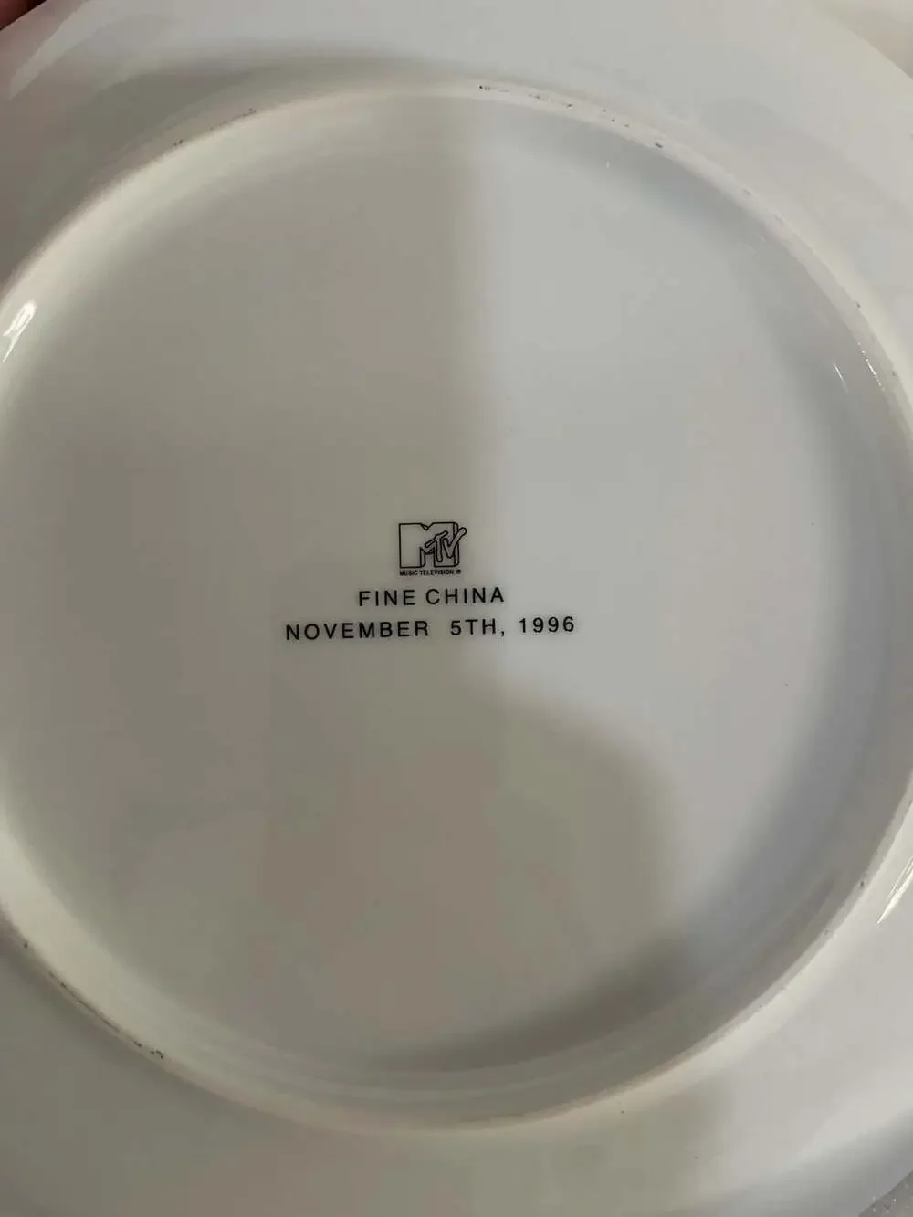 Vintage 1996 MTV Choose or Lose Presidential Campaign Decorative Plate